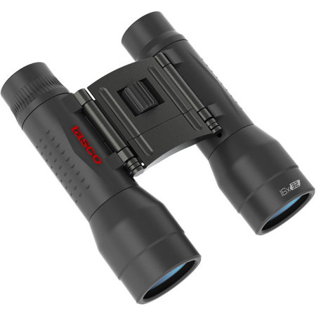 Tasco 16x32 Essentials Series Roof Prism Binocular, 3.5 Deg Angle of View, Black