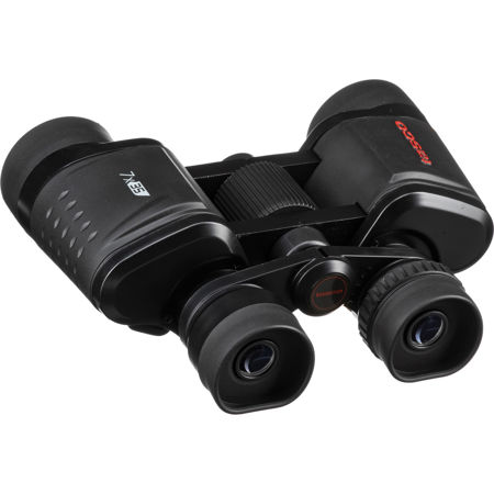 Tasco 7x35 Essentials Porro Prism Binocular, 8.9 Degree Angle of View, Black