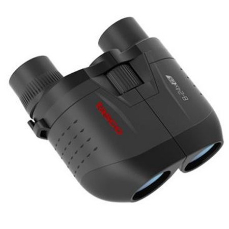 Tasco 8-24x25 Essentials Porro Prism Binocular, 4.0 Degree Angle of View, Black