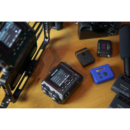 TASCAM FR-AV2 Registratore Audio Campo 32 Bit Con Timecode - Professionale Per Video E Audio - Foto 8