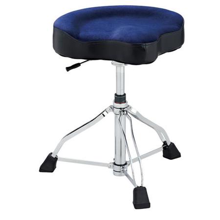 Tama 1st Chair Glide Rider Limited Edition Drum Throne with Dark Blue Cloth Top