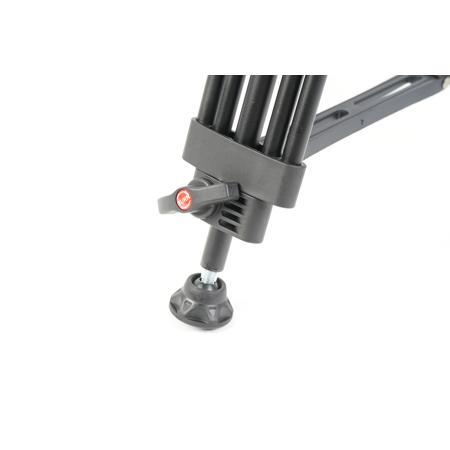 Takama 66 Inch Video Tripod With Fluid Head - 3 Section Aluminum Tripod For Cameras Up To 10 Lbs