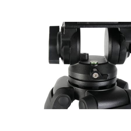 Takama 3-Section Aluminum Video Tripod with Damping Fluid