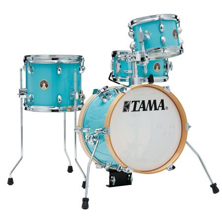 Tama Club-JAM Flyer 3-Piece Shell Pack with 14" BD, Aqua Blue