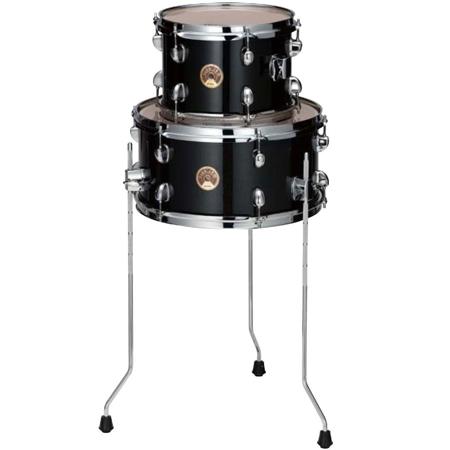 Tama Club-JAM Mini Add-On 2-Piece Shell Pack, Includes 7x10" Tom Tom and 7x14" Floor Tom, Charcoal Mist