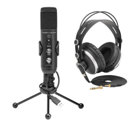 Turnstile Audio Platform TAP400 Condenser Microphone w/ TAPH500 Headphones