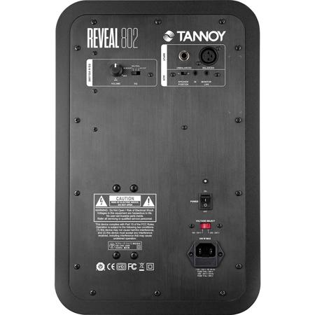 Tannoy Reveal 802 8" 2-Way 140W Custom Bi-Amped Active Studio Monitor with Tuned Front-Firing Bass Port