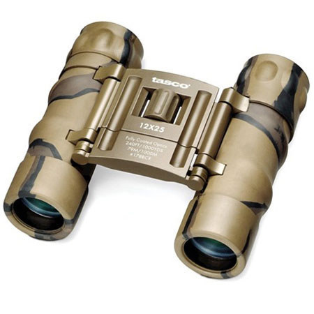 Tasco 12x 25mm Essentials Weather Roof Prism Binocular