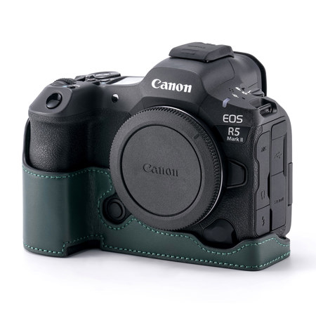 Tilta Leather Case for Canon R5 Mark II Camera, Green