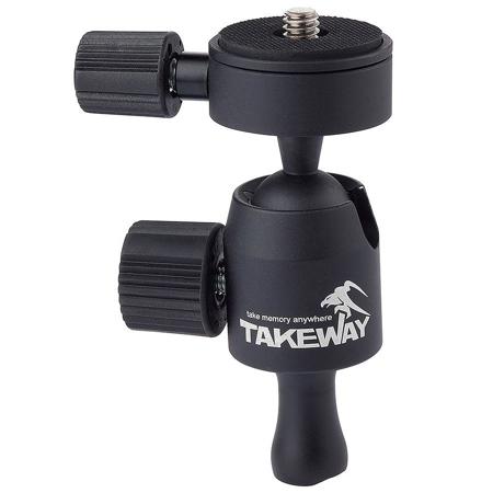 Takeway T-B01 Ballhead Mount for T1 Clampod/R1 Ranger/G1 Mini Tripod