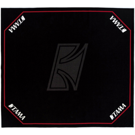 Tama TDRTL 72x80" Drum Rug, TAMA Logo Pattern