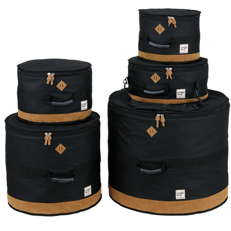 Tama POWERPAD Designer Collection Drum Bag Set, Black