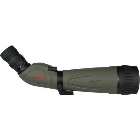 Tasco 20-60x80 Angled Viewing Spotting Scope, Weather Resistant, Tripod, Gray