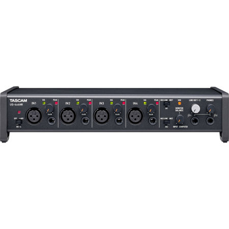 Tascam US-4x4HR 4Mic, 4In/4Out High Resolution Versatile USB Audio Interface