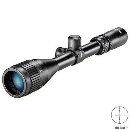 Tasco 2.5-10x42mm Target/Varmint Riflescope, Mil-Dot Ret, Adj Objective, 1" Tube