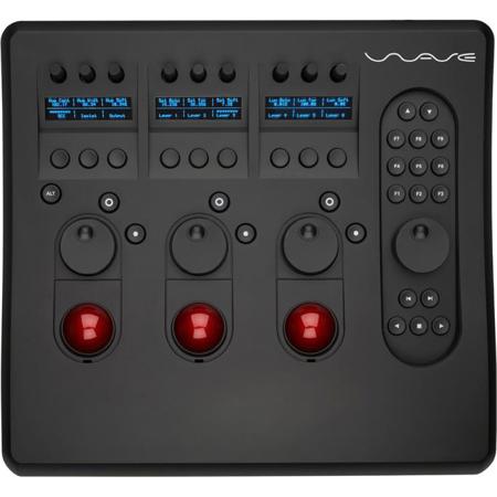 Tangent Devices Wave Panel with 3x Cool-Blue OLED Displays