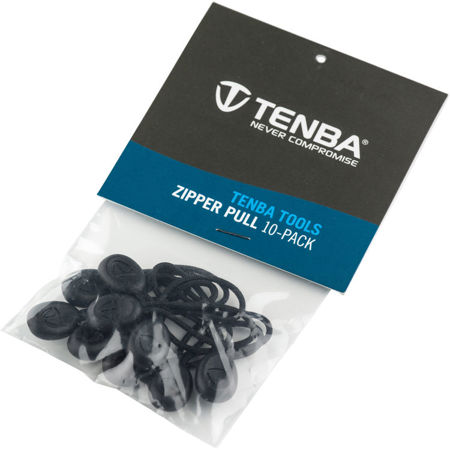 Tenba Zipper Pulls, Pack of 10, Black