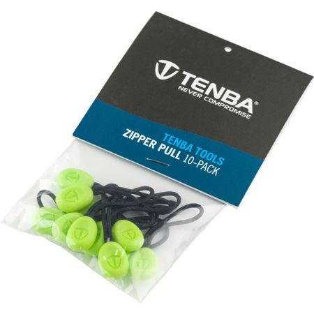 Tenba Zipper Pulls, Pack of 10, Lime