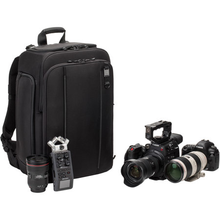 Tenba Roadie Backpack 20 for Mirrorless/DSLR/Cine Cameras and Lenses, Black