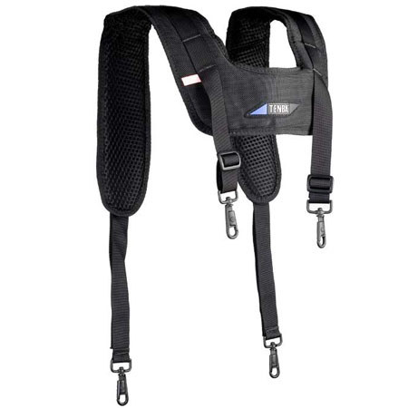 Tenba 633219 BPH-S Back Pack Harness, Long, Black