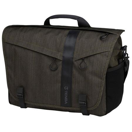 Tenba DNA 15 Messenger Bag - Holds DSLR Camera with 2-3 Lenses - Olive