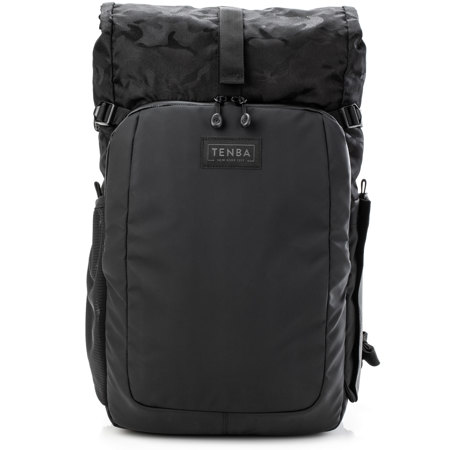 Tenba Fulton V2 14L Backpack for Mirrorless or DSLR Camera with 3-4 Lenses and 13" Laptop, Black/Black Camo