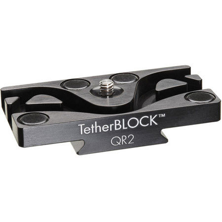 TetherBLOCK QR2 Quick Release - Secure Camera Cable Connection with Tripod Mount