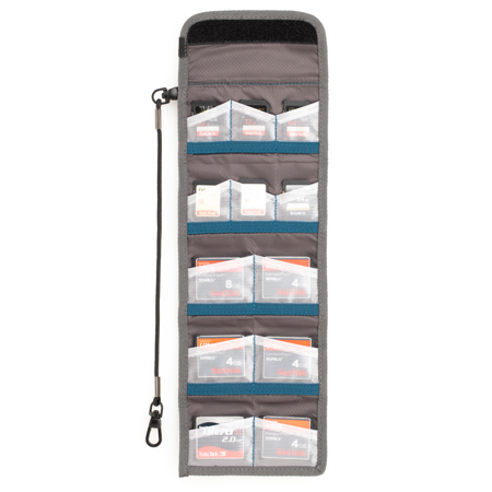 Tenba Tools Reload SD6+CF6 Card Wallet, Blue