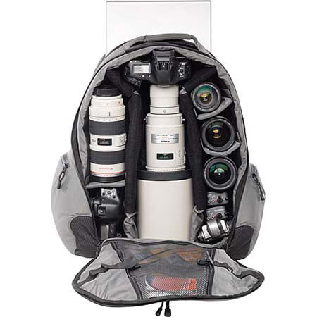 Tenba 632322 Shootout Backpack Large Silver/Black