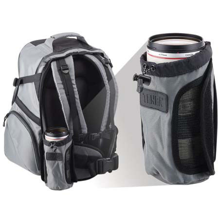 Tenba 632402 Shootout Lens/bottle Caddy - Silver/Black