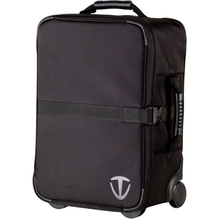 Tenba Attache 2214W Transport Air Wheeled Case for DSLR Camera, 7 Lenses & Flash, Black
