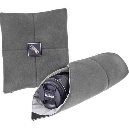 Tenba 10" Messenger Wrap for Small Lens/Mobile Hard Drive, Platinum