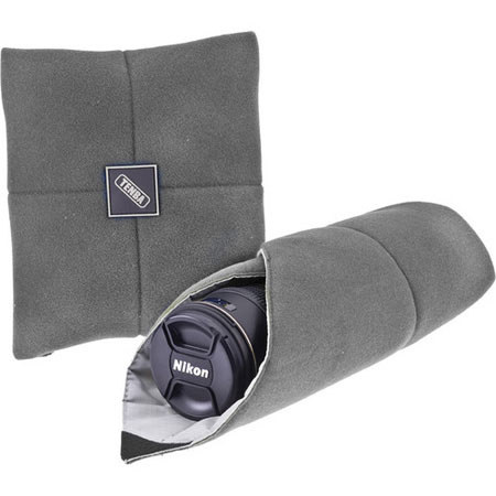 Tenba 16" Messenger Wrap for Small Lens/Mobile Hard Drive, Platinum