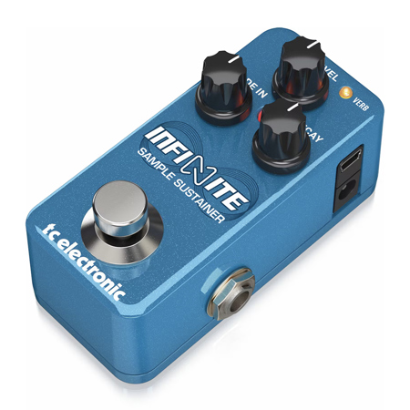 ギター tc electronic INFINITE mini SUSTAINER TC Electronic Infinite Mini Sample Sustainer Pedal 0709-AJU86-001