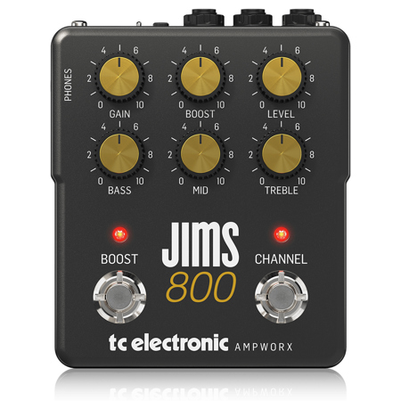 TC Electronic Ampworx JIMS 800 Preamp Pedal