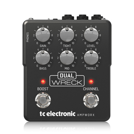 TC Electronic Ampworx Dual Wreck Preamp Pedal