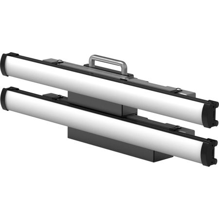 Cineo Lighting LB2-160 LightBlade Edge 2' 160W 2-Blade Fixture, Cables, Baby Pin