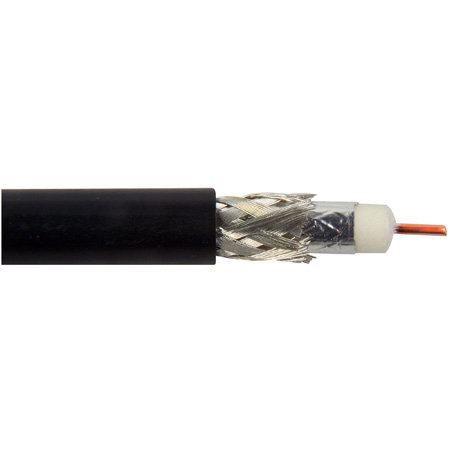 TecNec Belden 1694A RG6 Low Loss Serial Digital Coaxial Cable, 1000', Gray