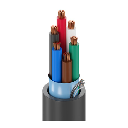 Belden Security & Sound 1000' 6 Conductor 22AWG Shielded Plenum-CMP Alarm Cable