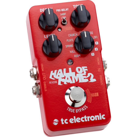 TC Electronic Hall of Fame 2 Reverb Pedal for Electric Guitars 000