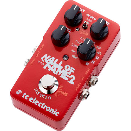 TC Electronic Hall of Fame 2 Reverb Pedal for Electric Guitars 000