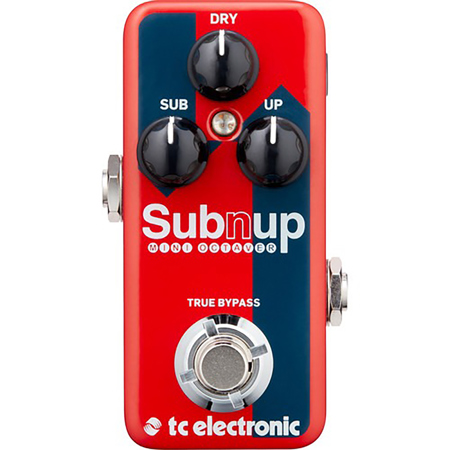 TC Electronic Sub'N'Up Mini Octaver Pedal with TonePrint Software