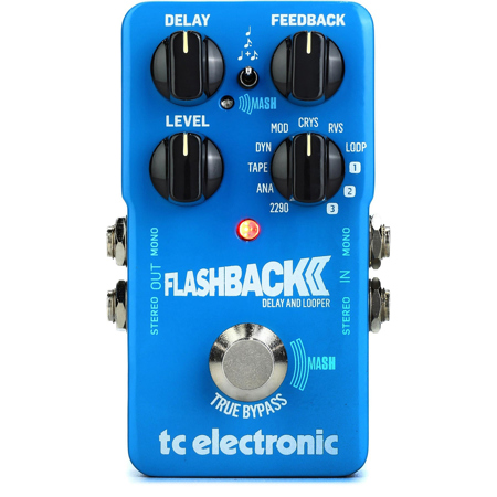 TC Electronic Flashback 2 Delay Pedal for Electric Guitar