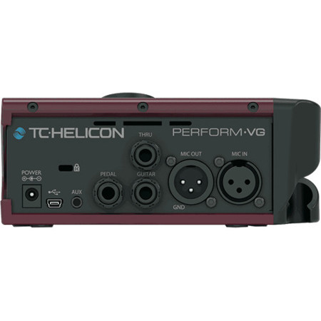 TC Electronic Helicon Perform-VG Mic-Stand-Mount Vocal&Acoustic Guitar Processor