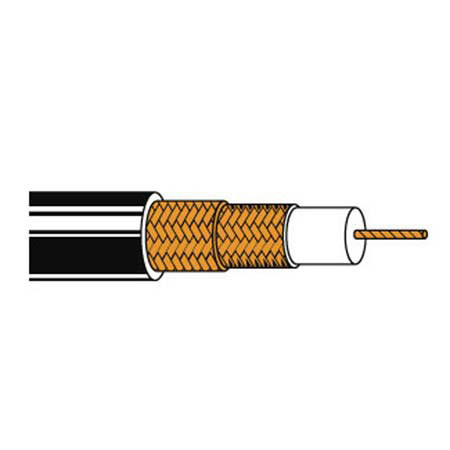 TecNec Belden 1694F CM Rated RG6/U Digital Coaxial Cable 1000Ft Black