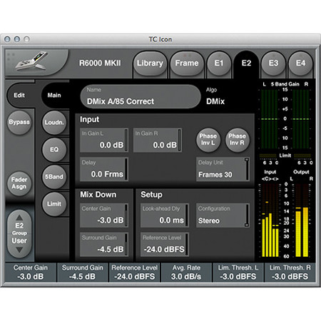 TC Electronic Live Aid, ALC6 And DMix License for System 6000 MKII