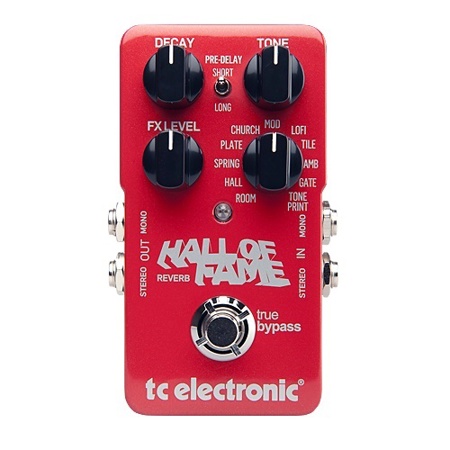 TC Electronic TonePrint Hall of Fame Reverb Signal Path Pedal
