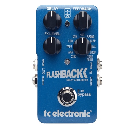 TC Electronic FlashBack Delay and Looper Guitar Effect Pedal