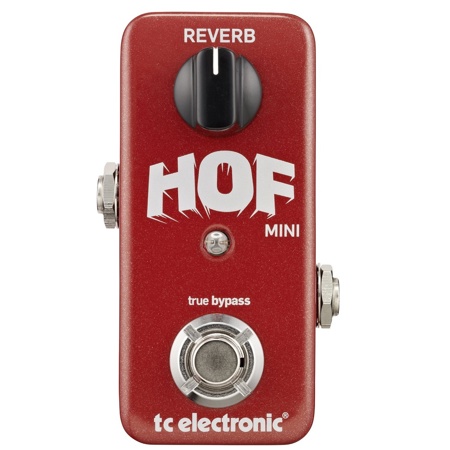TC Electronic TonePrint Hall of Fame Mini Reverb Single Effects Guitar Pedal