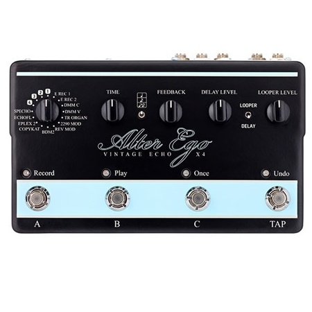 TC Electronic Alter Ego X4 Vintage Echo Guitar Effect Pedal